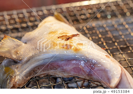 ぶりかま_おひとりさまの炭火焼き（炭焼き・網焼き・七輪・一人・宅飲み・バーベキュー・BBQ・焼肉 49153384