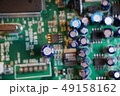 Circuit board background. Electronic hardware. 49158162