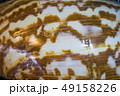 Sea shell background. Closeup. 49158226