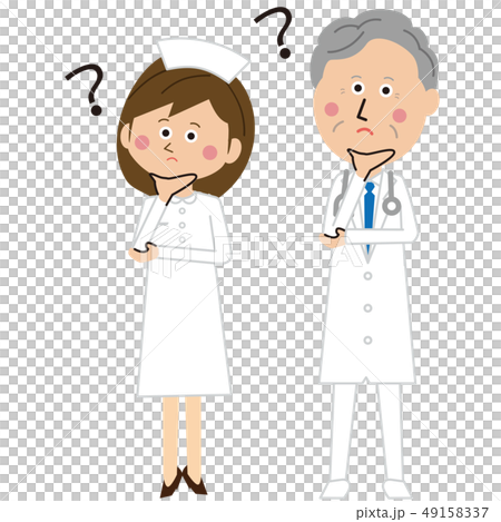 流行高級醫生和護士有疑問 49158337