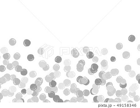 スクリーントーン モノクロのイラスト素材