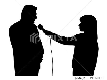 Interview silhouette 49160138