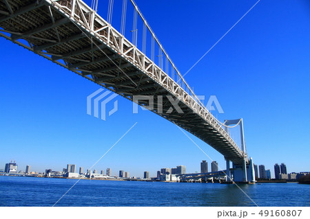 東京都 都市風景 レインボーブリッジ 東京都 都市風景 レインボーブリッジ 49160807