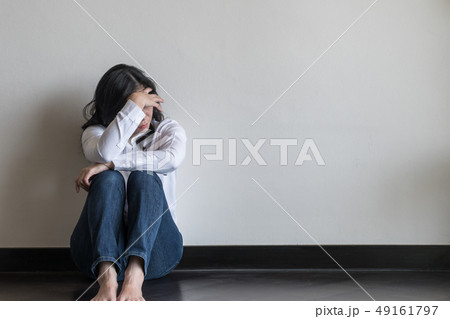 Anxiety disorder menopause woman stressful depress 49161797