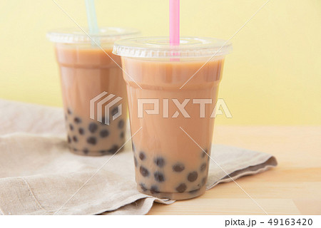 Tapioca milk tea - Stock Photo [49163420] - PIXTA