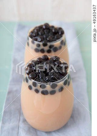 タピオカミルクティー タピオカミルクティー 49163437