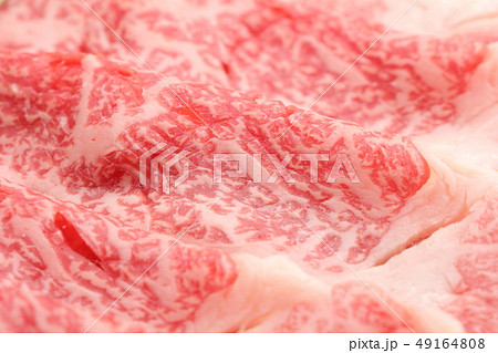 牛肉(生)・国産黒毛和牛肩ロース薄切り 牛肉(生)・国産黒毛和牛肩ロース薄切り 49164808