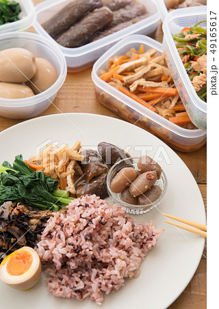 常備菜とワンプレートご飯 49165617