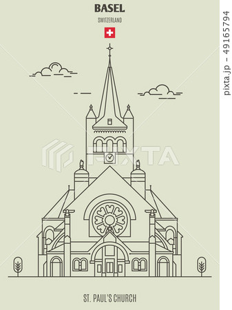 St. Paul's Church in Basel, Switzerland St. Paul's Church in Basel, Switzerland 49165794