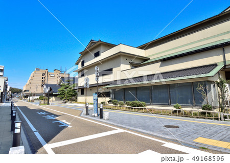 福井県　あわら温泉　温泉街 49168596