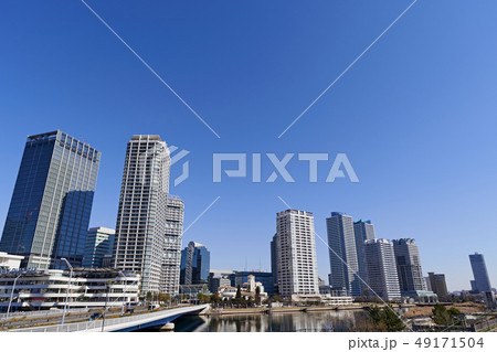 都市風景 横浜ポートサイド 都市風景 横浜ポートサイド 49171504