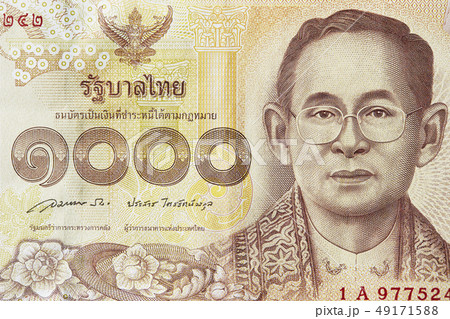 タイバーツ紙幣 49171588