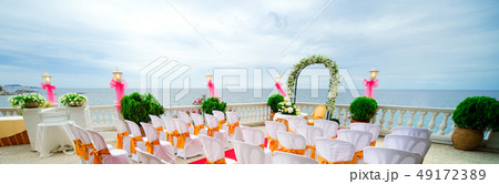 Wedding ceremony outdoors Wedding ceremony outdoors 49172389
