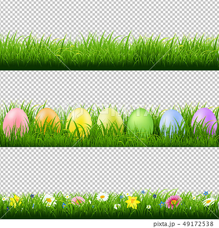 Green Grass Borders Collection Transparent 49172538