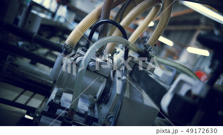 Large Industrial Printer In A Print Shop 49172630