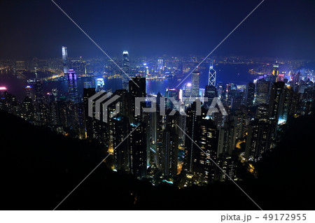 香港の夜景 香港の夜景 49172955