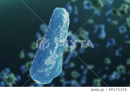 Abstract background virus. The concept of science and medicine, reducing immunity in the body 49173159