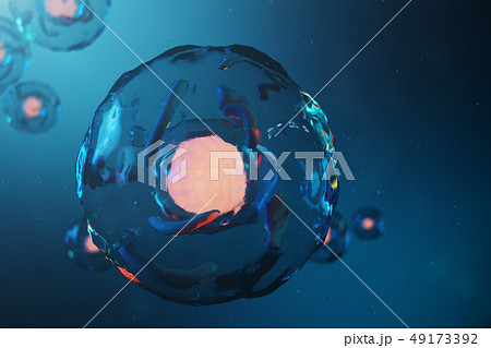 Human cells or animal. Cell colony. Concept of science and medicine, the regeneration of cells, the 49173392