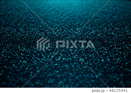 Abstract data technology. Digital landscape with particles, dots. Cyberspace technology. Wavy Abstract data technology. Digital landscape with particles, dots. Cyberspace technology. Wavy 49175441