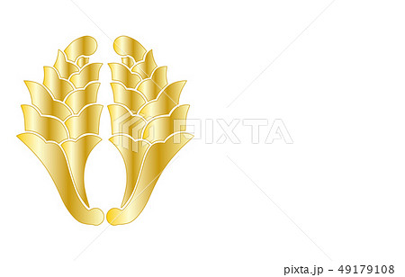 武将家紋金グラデーション大友宗麟 49179108