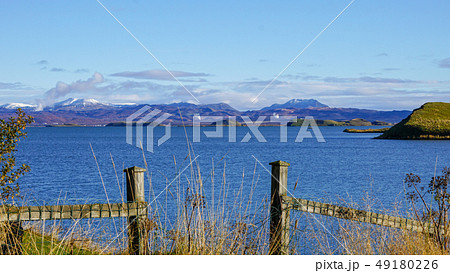 Myvatn lake in Northern Iceland. 49180226