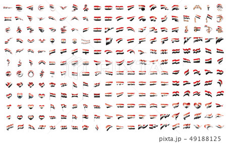 very big collection of vector flags of the Egypt very big collection of vector flags of the Egypt 49188125
