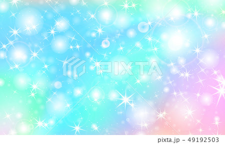 Unicorn rainbow background. Holographic sky Unicorn rainbow background. Holographic sky 49192503