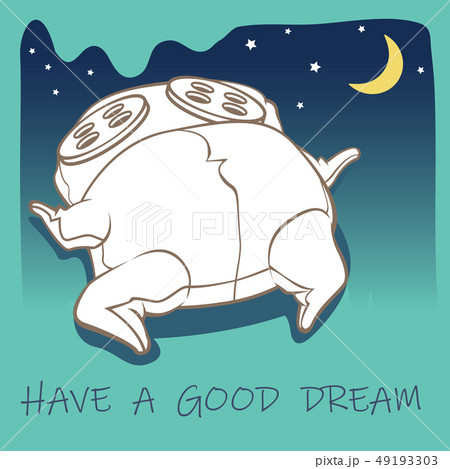 Cute doll is sleeping. Cute doll is sleeping. 49193303