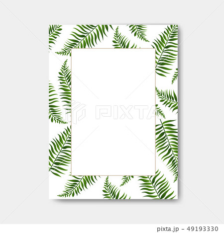 Wedding invitation Isolated White 49193330