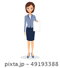 Business woman character vector 49193388