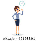 Business woman time management concept 49193391