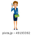 Business woman character vector 49193392