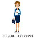 Business woman character vector 49193394