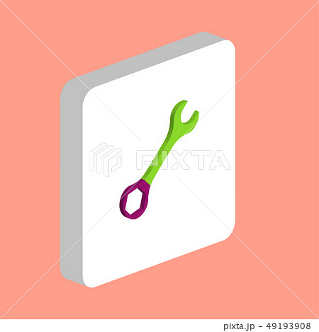 Wrench computer symbol 49193908