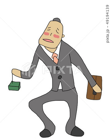 酔っ払い 男性 49194139