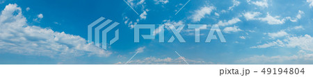Blue sky background with clouds 49194804
