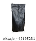 Black Blank Foil Packaging Of Coffee 49195231