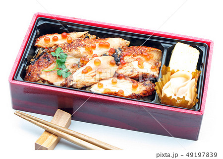 サーモンとイクラの蒲焼重 サーモンとイクラの蒲焼重 49197839