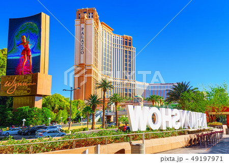 Main street of Las Vegas is the Strip. Casino, 49197971
