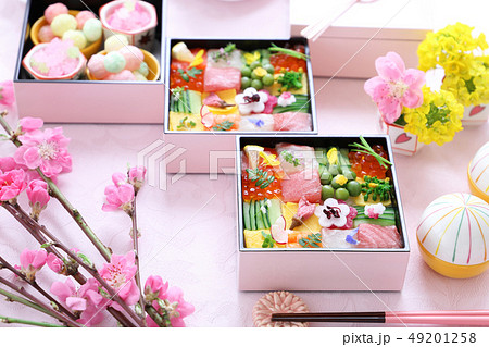 モザイク寿司　ひな祭り 49201258