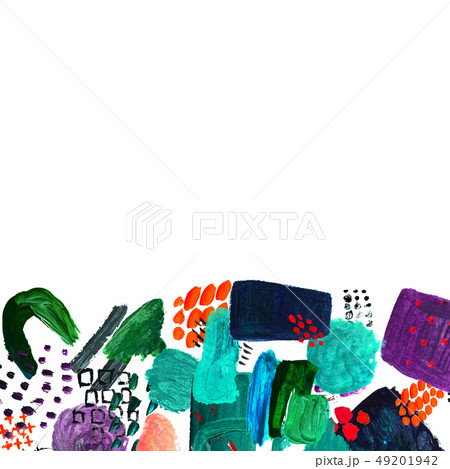 Hand drawn border and place for your text. 49201942