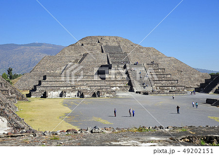 ティワカン遺跡 月のピラミッド(メキシコ) ティワカン遺跡 月のピラミッド(メキシコ) 49202151