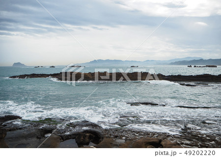 Small shore in Yehliu Geopark 49202220