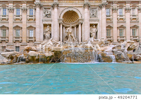 Fountain Trevi Rome Fountain Trevi Rome 49204771