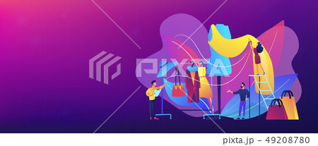 Fashion industry concept banner header. 49208780
