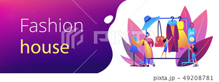 Fashion house concept banner header. 49208781