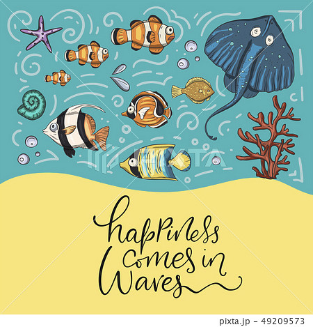 Happiness comes in waves 49209573