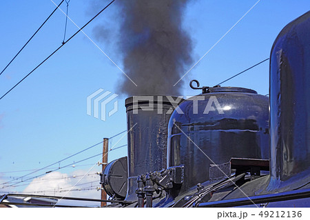 大井川鐵道 新金谷駅に停車中のSL、C5644 大井川鐵道 新金谷駅に停車中のSL、C5644 49212136