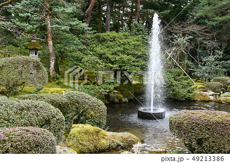 加賀　兼六園　大名庭園 49213386