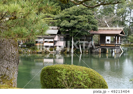 加賀　兼六園　大名庭園 49213404